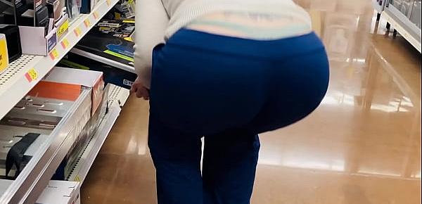  Mom Fat Booty Wedgie at Store